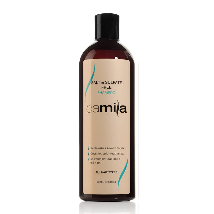 damila front packaging showing 16.9 fl oz bottle and clear benefit