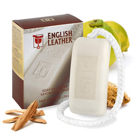 Dana English Leather front packaging showing branded bar and classic design for giftability