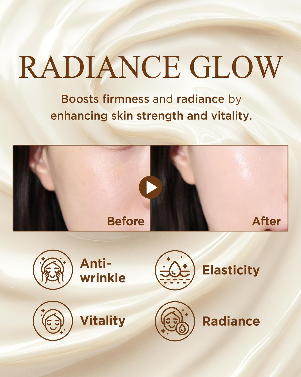 Danahan ingredients label closeup showing ceramide and ginseng benefits