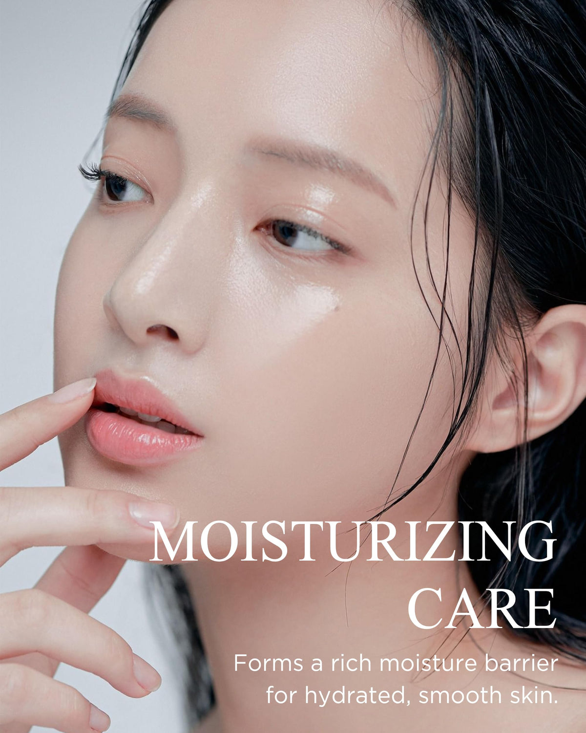 Danahan toner layering on skin demonstrating 7-skin method hydration