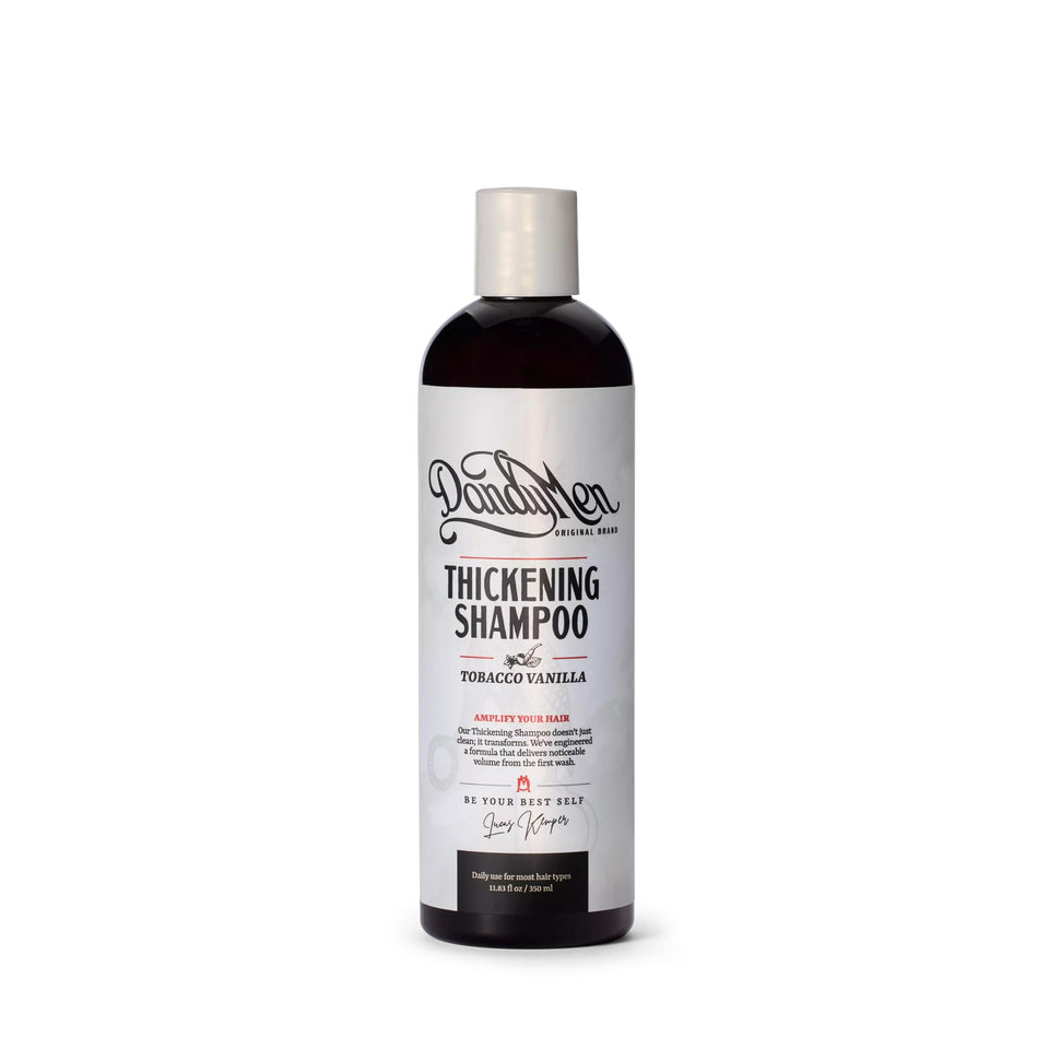 DandyMen front bottle view showing clean packaging and size benefit