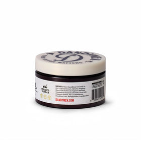 DandyMen pomade ingredient emphasis on pro‑vitamin B5 for hair hydration