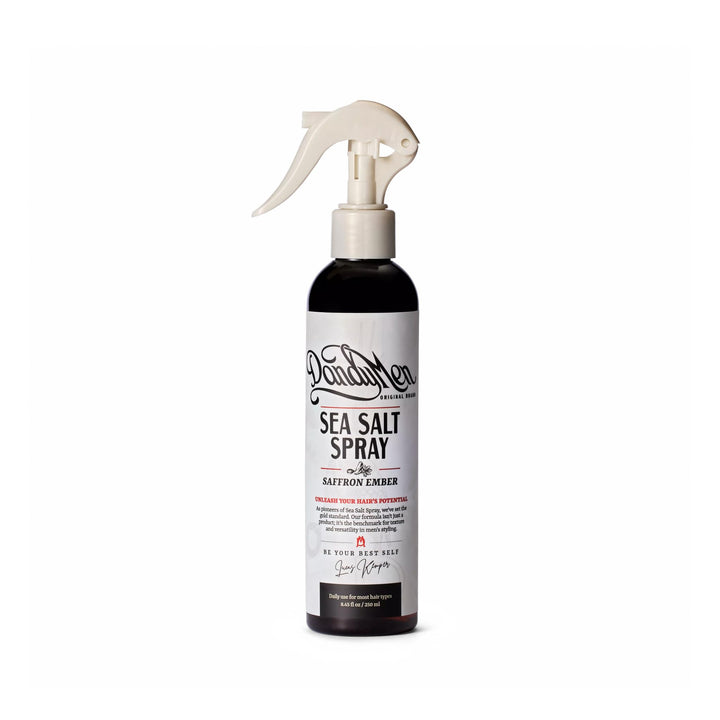 DandyMen front packaging bottle showing product and scent benefits