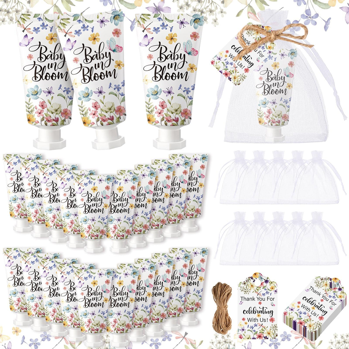 Dansib front packaging showing Baby in Bloom design and ready-to-gift benefit