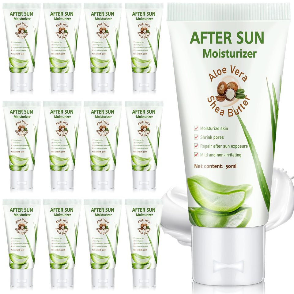 Dansib front packaging mini after sun lotion showing travel-ready tubes and pack convenience