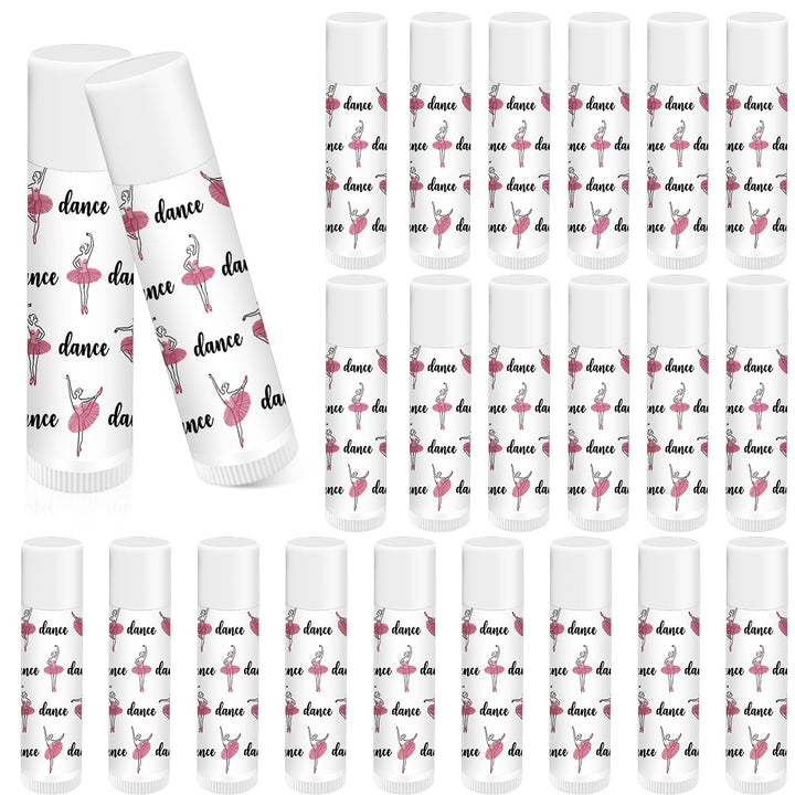 Dansib front packaging showing 24 dance-themed balms and easy gifting