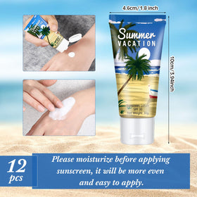 Dansib tube held in hand to show size and portability, ideal for pockets and favor bags