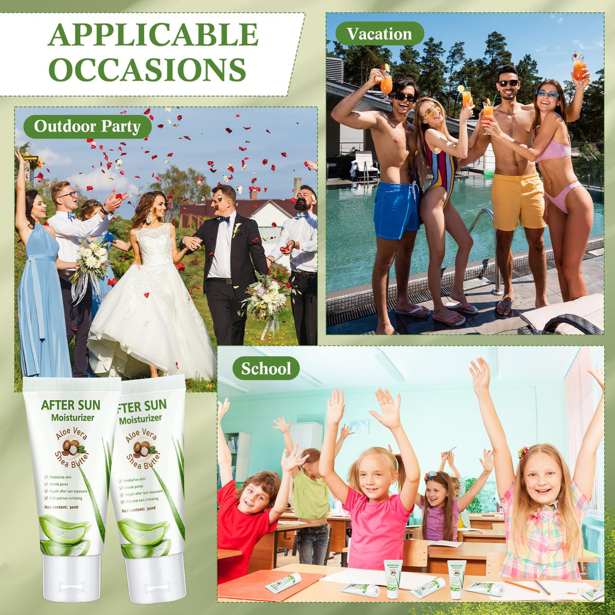 Dansib mini lotions arranged as party giveaways showing bulk set ideal for events