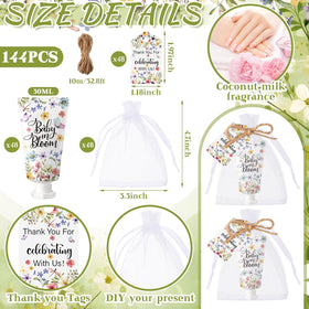 Dansib tube close-up of butterfly artwork and label for attractive presentation