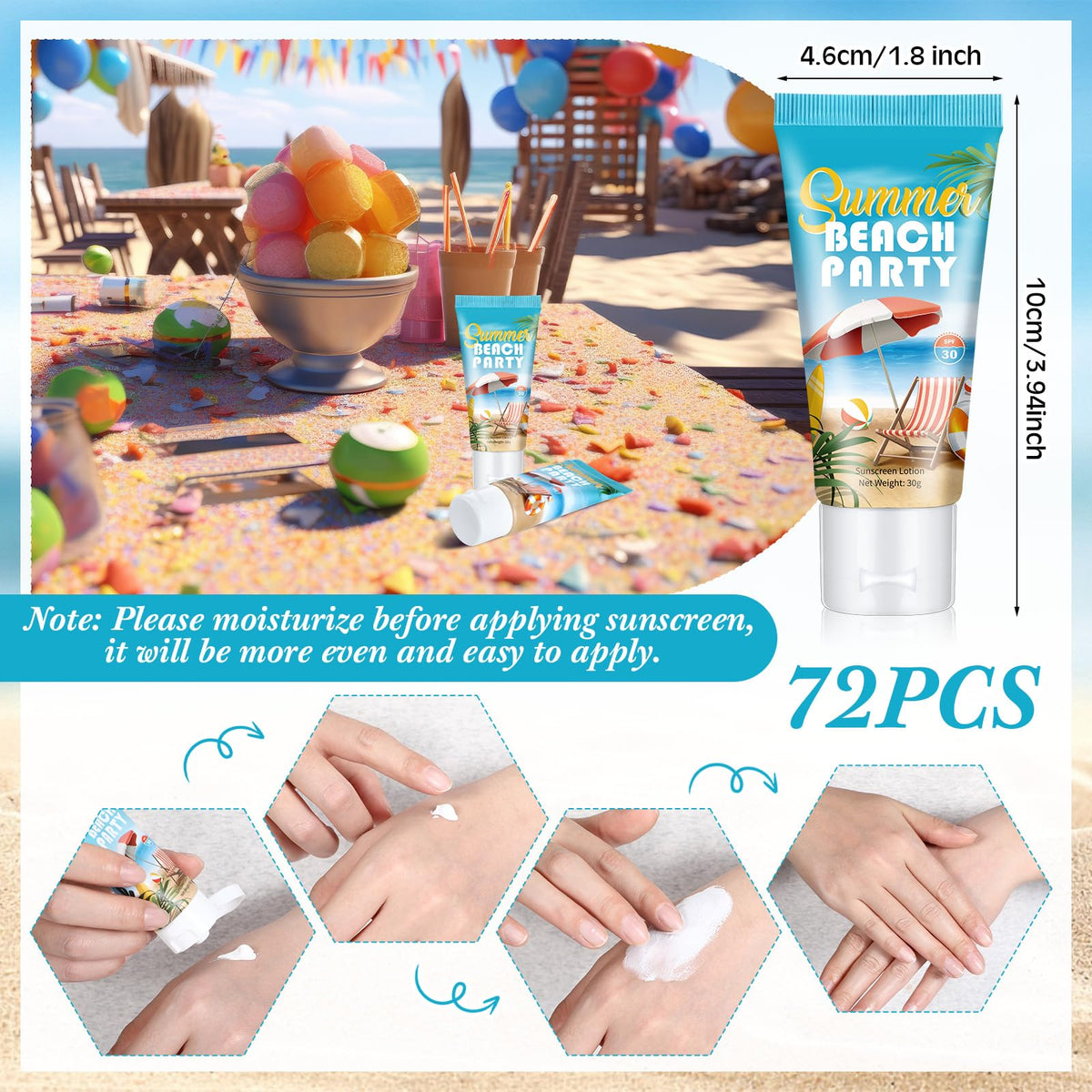 Dansib tube label close-up highlighting SPF 30 and ingredient clarity