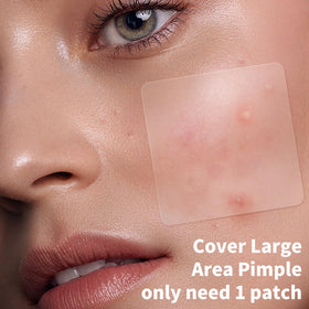 Daolyo patch close-up texture showing hydrocolloid surface for absorption