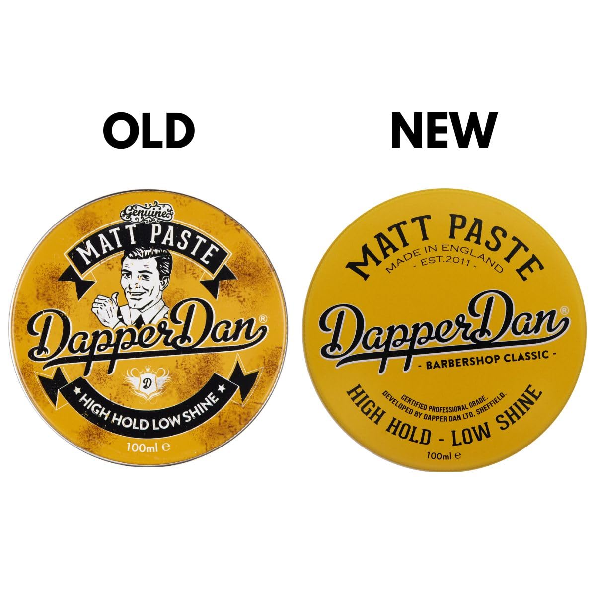 Dapper Dan texture close-up of paste consistency, highlights workable grip