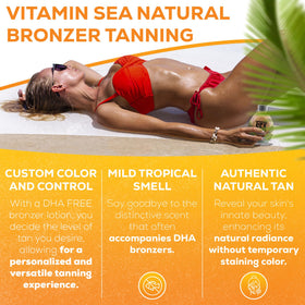 DARK TANS EXCLUSIVE lotion in tanning bed scene showing bed-safe use
