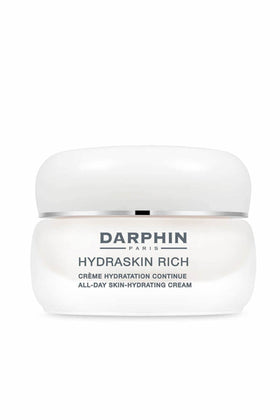Darphin Hydraskin Rich front jar showing packaging and volume benefit