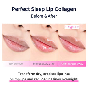 DaseuL’ morning before-and-after lips showing smoother texture and visible softness
