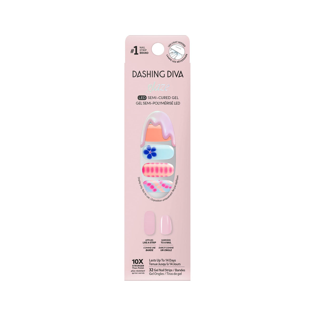 Dashing Diva front packaging showing Amsterdam Haze kit and benefits