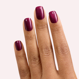 Dashing Diva close-up of Attention and Red Dahlia strips highlighting smooth finish