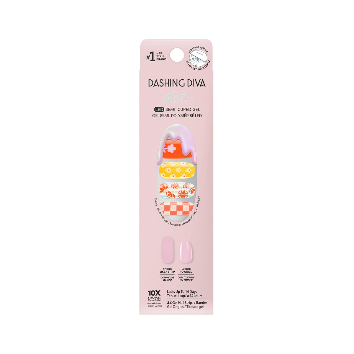 Dashing Diva front packaging showing vibrant Buda-Zest and kit contents benefits