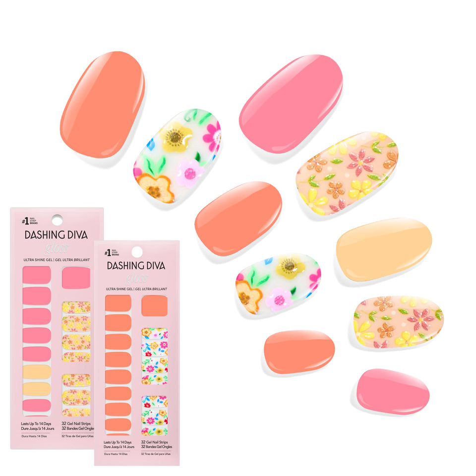 Dashing Diva front packaging showing both sets and benefits