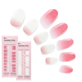 Dashing Diva front packaging showing both ombré sets and tools for quick application