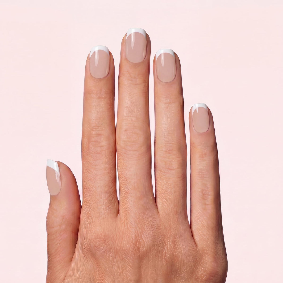 Dashing Diva close-up of strip texture highlighting layered gel finish for mirror shine
