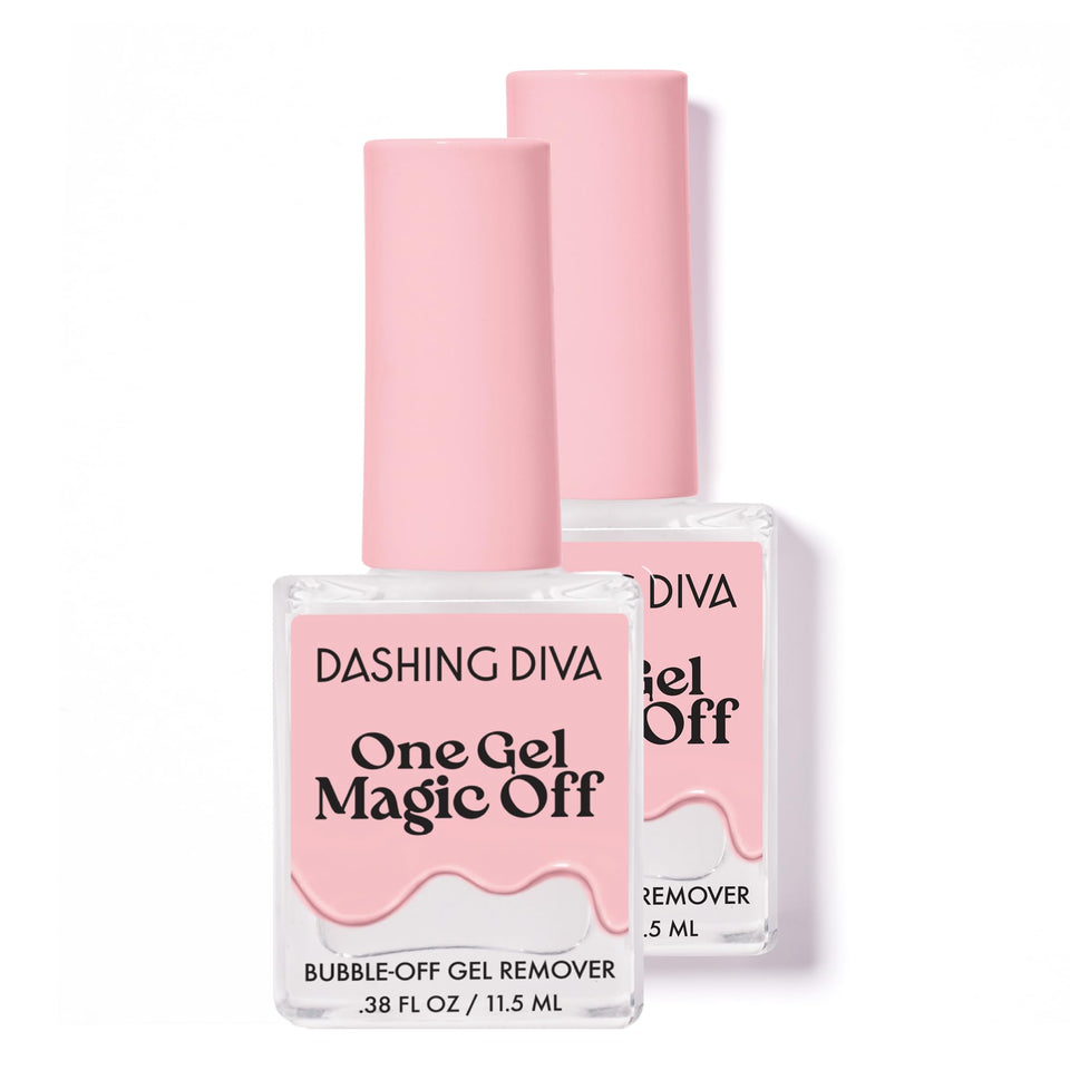 Dashing Diva front packaging showing 2-pack and included removal tool for quick use