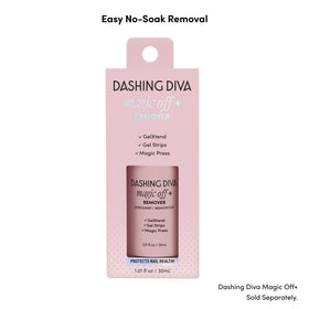 Prep pad and manicure stick close-up showing Dashing Diva tools for cleaner application