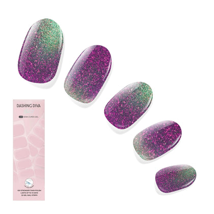 Dashing Diva front packaging showing kit contents and benefit of salon-style convenience