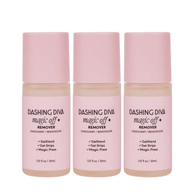 Dashing Diva front packaging showing three tubes and benefits