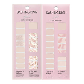 Dashing Diva size selection and accent pieces for custom-fit manicure