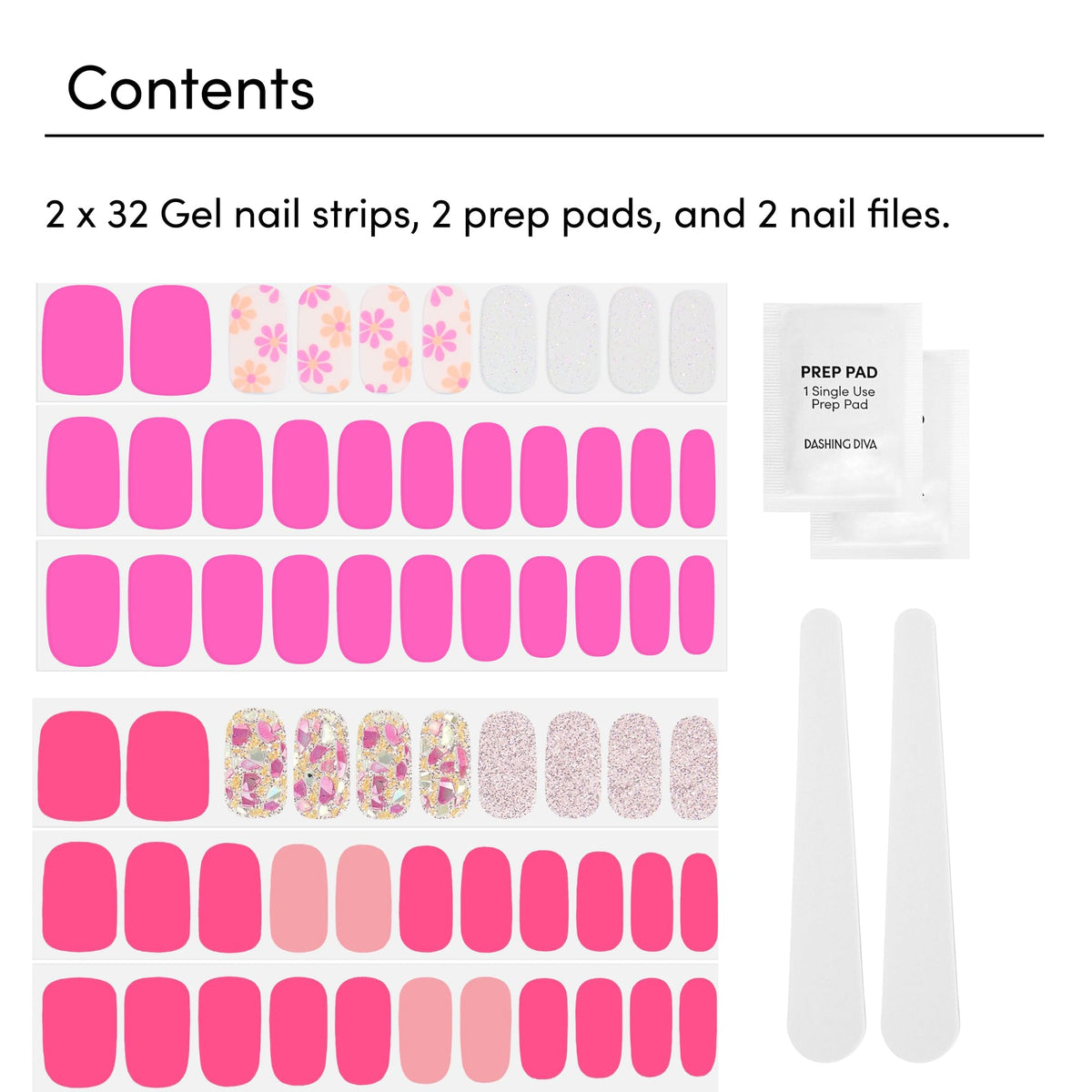 Dashing Diva applying a strip on a fingertip for fast, UV-free salon results