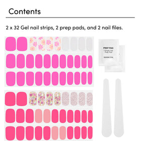 Dashing Diva applying a strip on a fingertip for fast, UV-free salon results