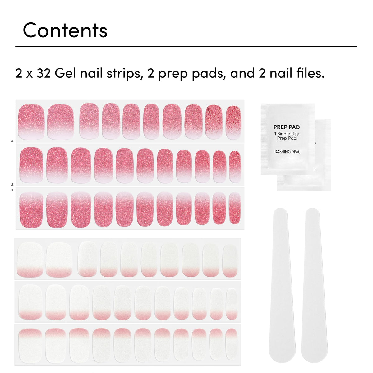 Dashing Diva hands applying strip demonstrating fast, no-dry-time application benefit