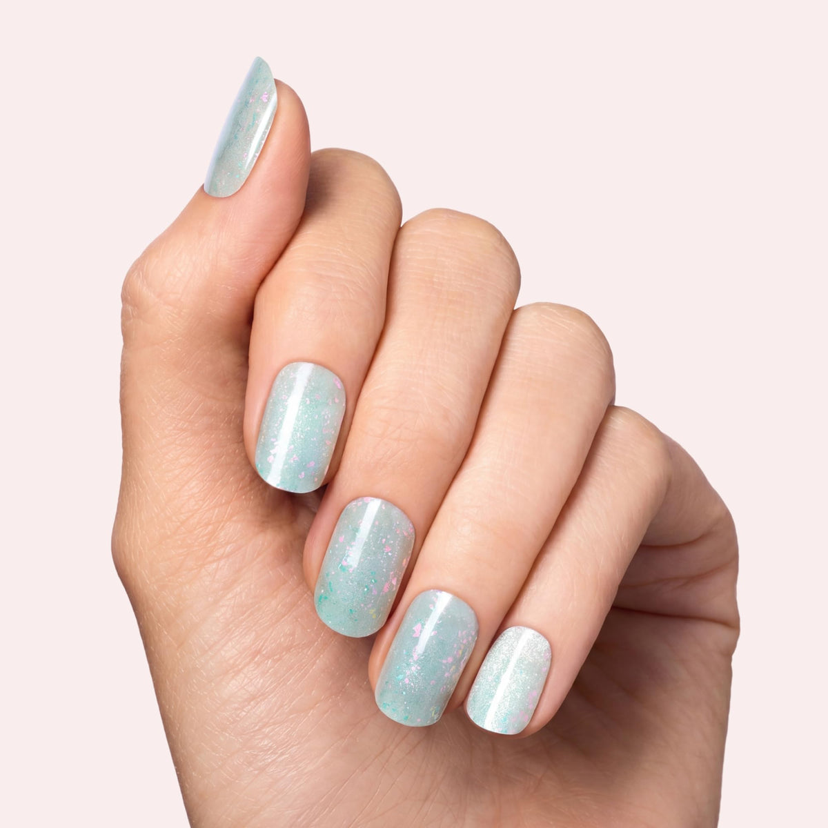 Dashing Diva close-up of strip texture highlighting glossy dome finish and depth