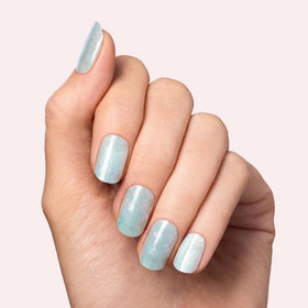 Dashing Diva close-up of strip texture highlighting glossy dome finish and depth