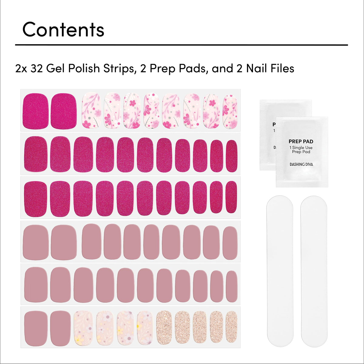 Dashing Diva nail strip being applied showing quick application benefit