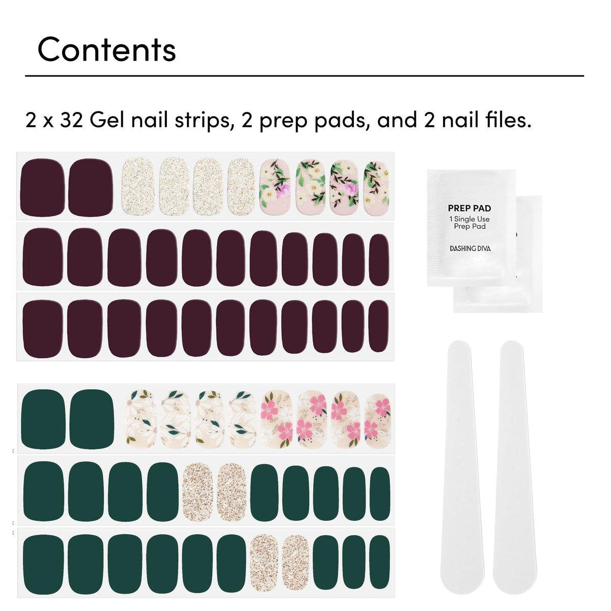 Dashing Diva strips applied on hand showing quick application benefit