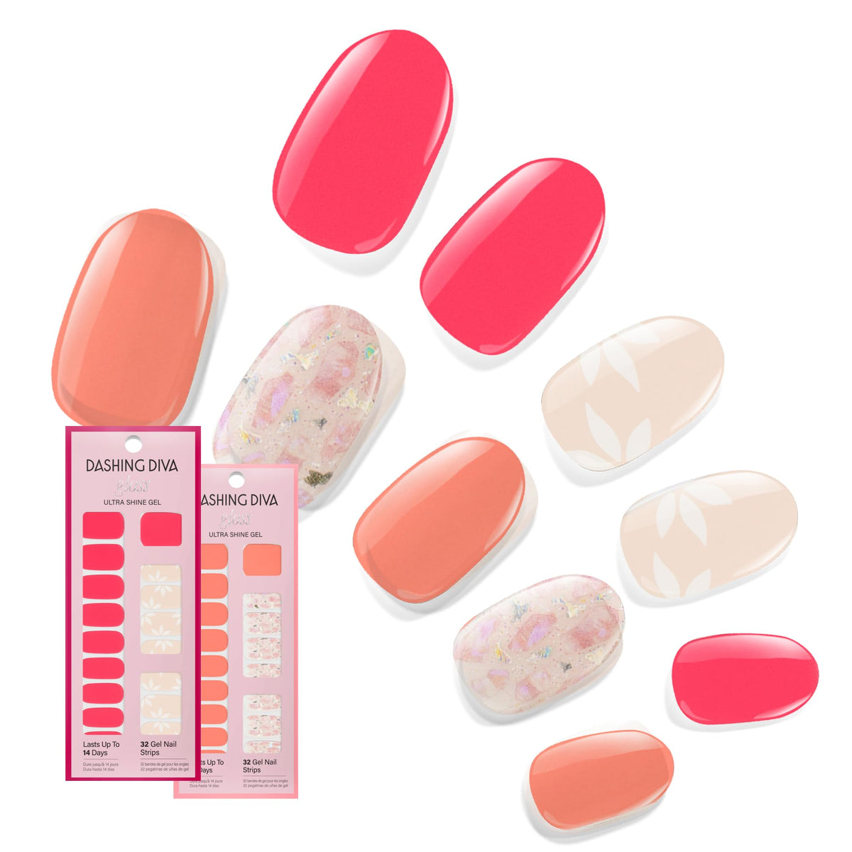 Dashing Diva front packaging showing two Vivids sets and glossy finish