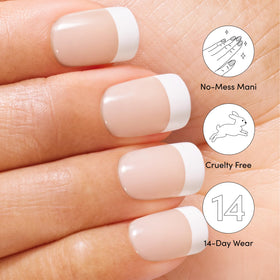 Dashing Diva worn daytime look on hands offering polished natural appearance for work