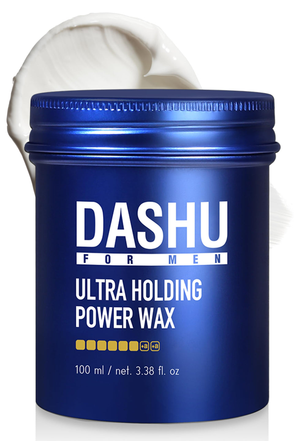 DASHU front packaging showing jar and label for clear product ID and benefits