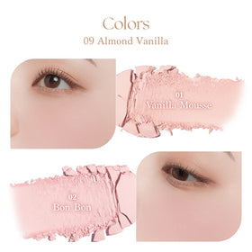 dasique brush applying Bon Bon on cheek for natural warm flush benefit