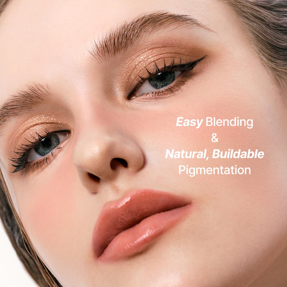 dasique on-model daytime eye demonstrating natural matte blending
