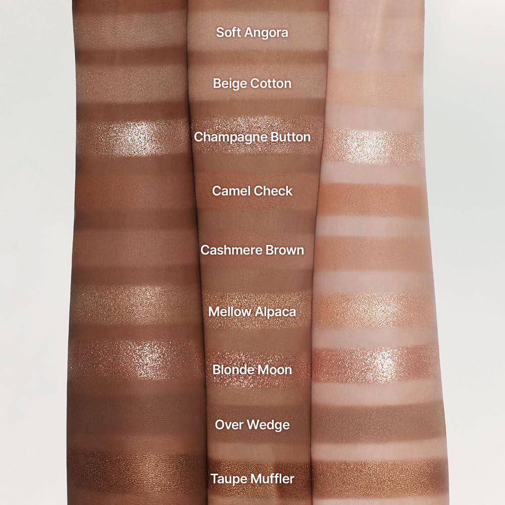 dasique palette held in hand indicating compact travel-friendly size