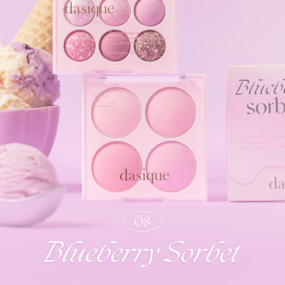 dasique close-up of powder pans highlighting silky texture and blendability for smooth application