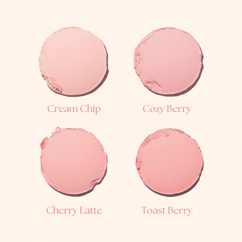 dasique open palette Candy Berry showing four warm pink berry shades for mixing