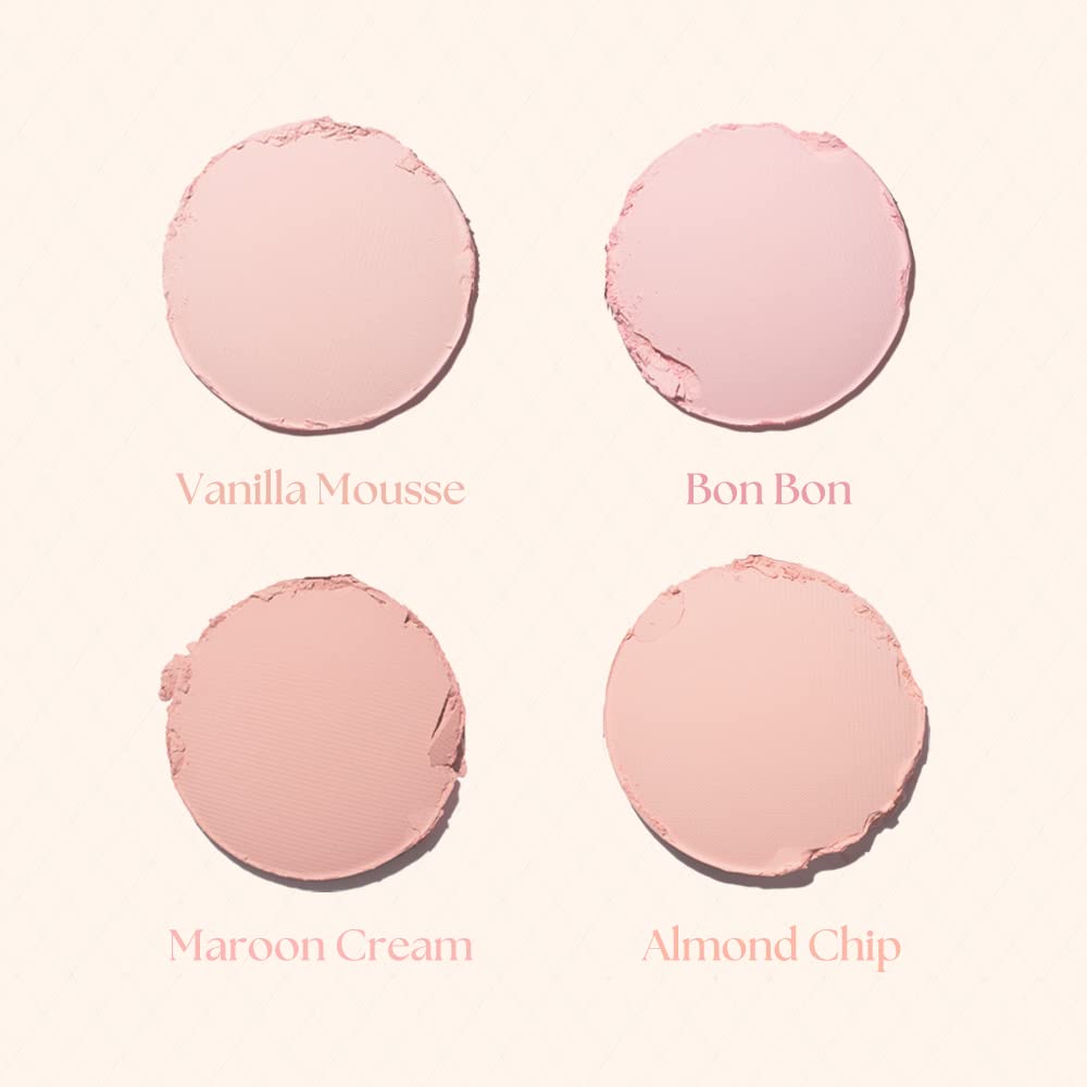 dasique close-up texture of Vanilla Mousse shade showing silky blendable finish