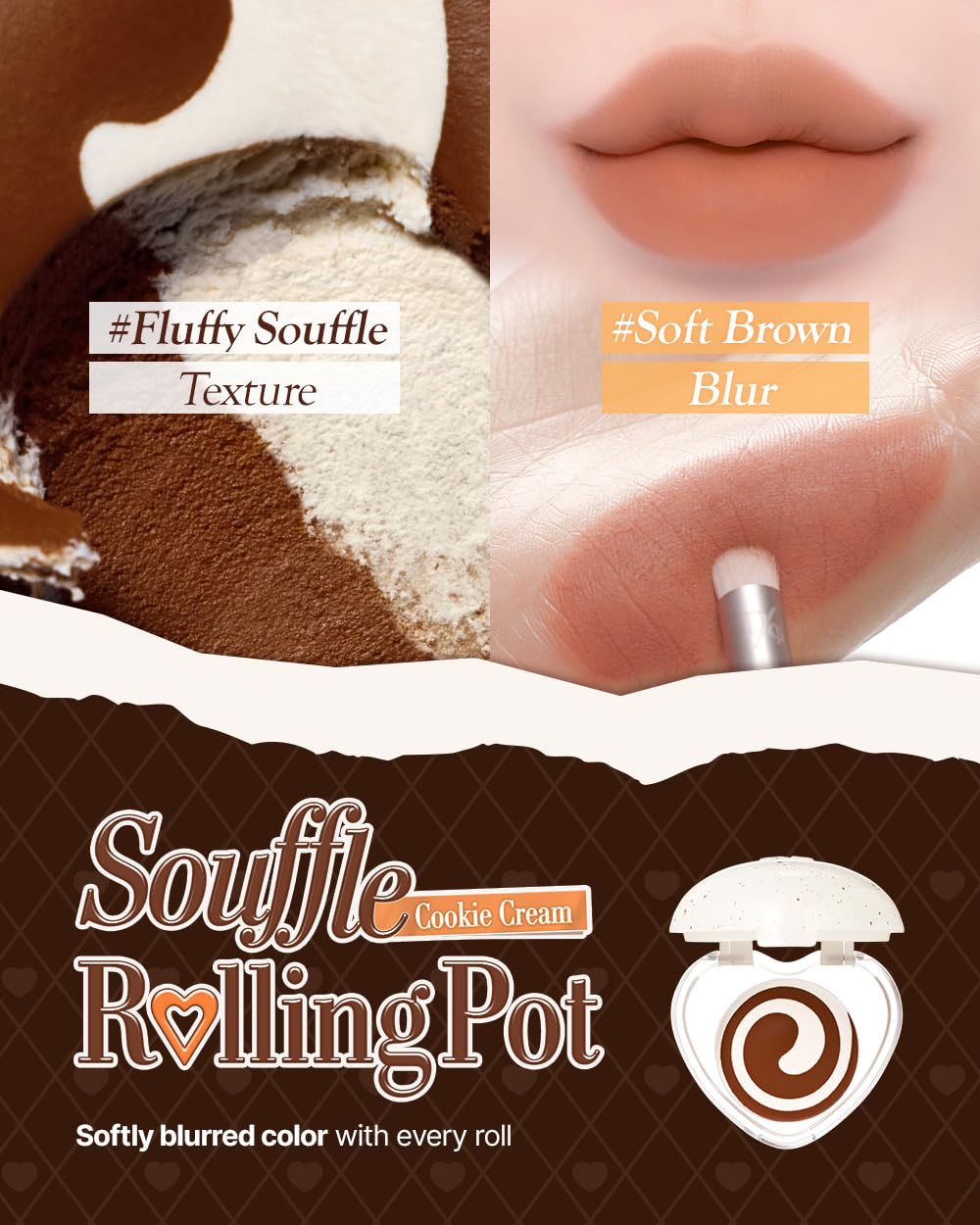 dasique open pot top view reveals soft balm surface ready to apply