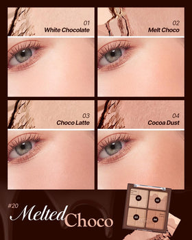 dasique close-up powder texture highlighting silky finish and smooth application