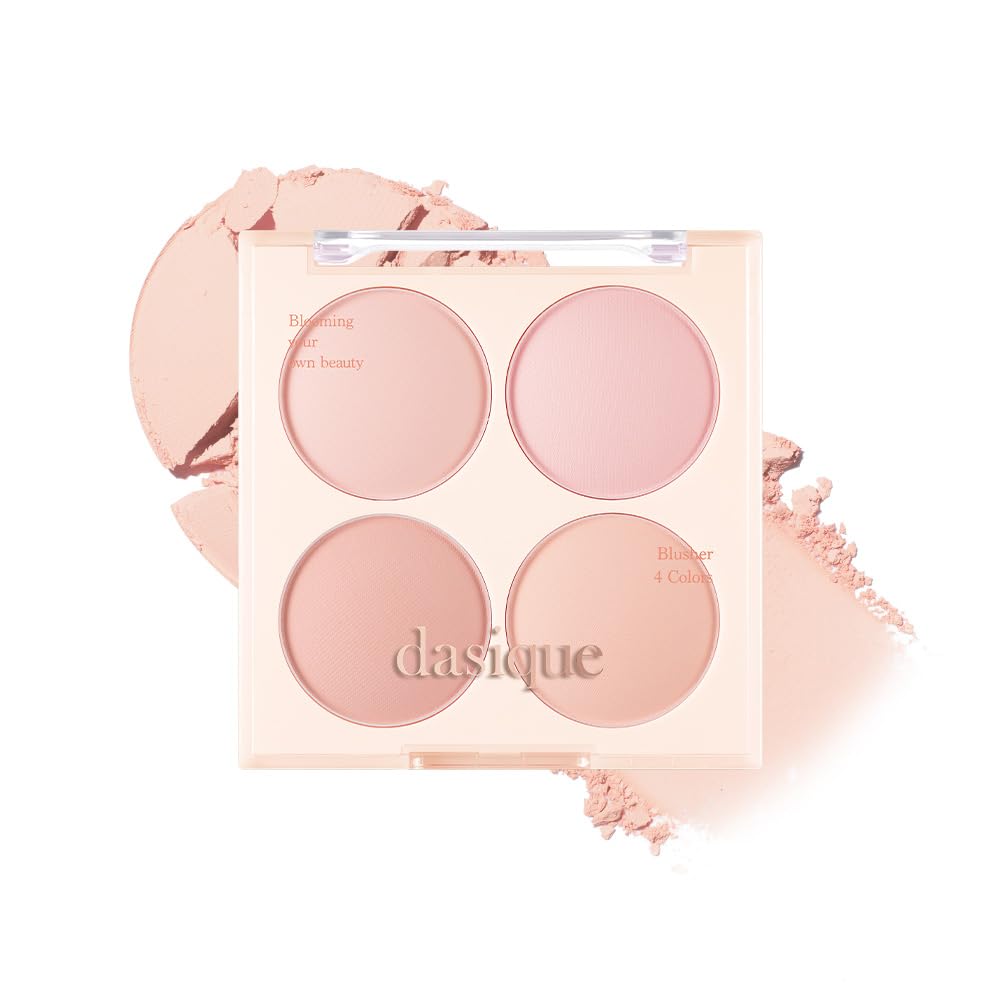 dasique front palette view showing four shades and compact design benefit versatility