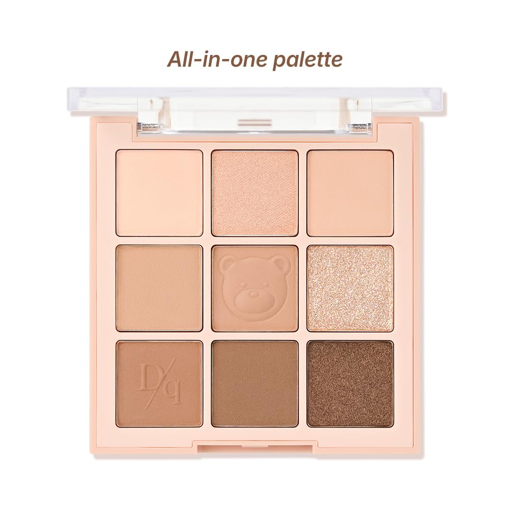 dasique close-up swatch row displaying shade range and easy blendability